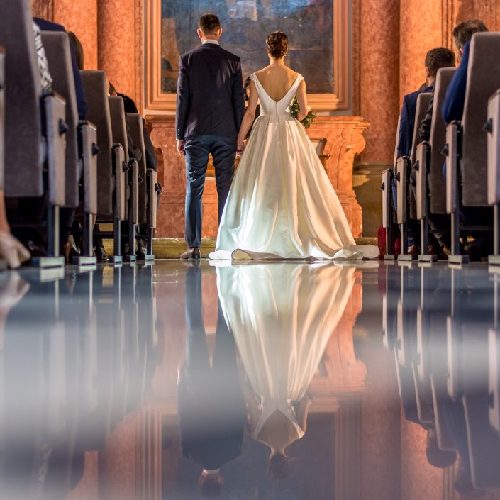 A wedding ceremony in Stockholm