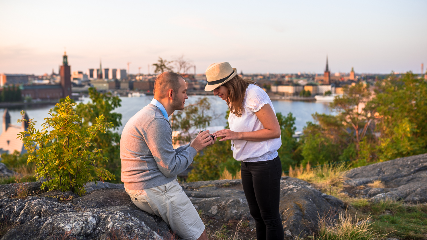 Engagement photo session in Stockholm