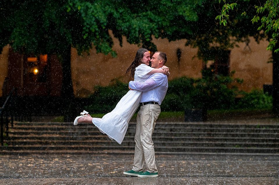 Rainy wedding: Wedding Ekaterina & Maksim