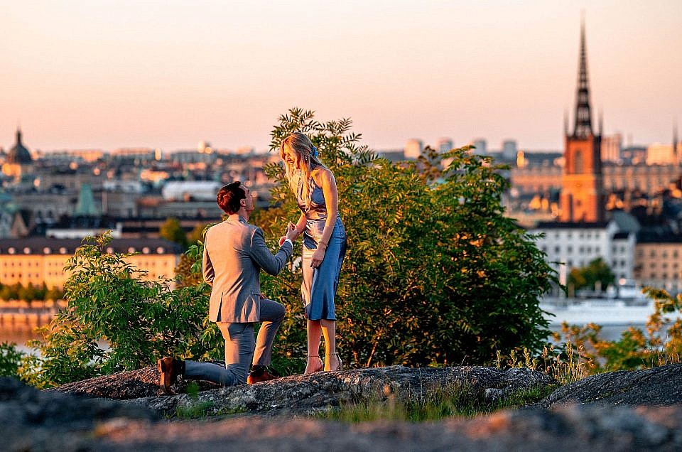 Engagement in Stockholm: Emma & James